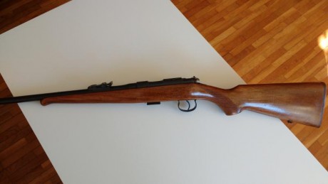 Se vende rifle Brno Modelo 2 en calibre 22, un rifle como los que se hacían antes, aceros y maderas en 01