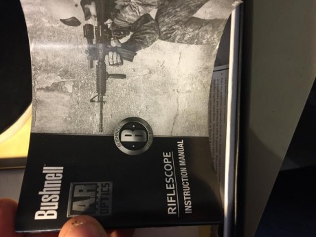 Se vende visor bushnell Ar original 3-12x40.

Perfecto estado, solo unas pequeñas marcas de haber estado 12