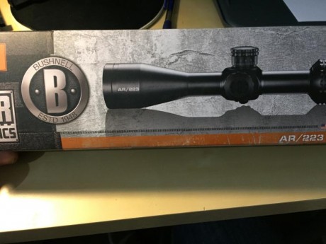 Se vende visor bushnell Ar original 3-12x40.

Perfecto estado, solo unas pequeñas marcas de haber estado 10