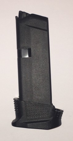 Se vende cargador de Glock 42 (totalmente a estrenar) con extensión del cargador +2 del fabricante americano 00