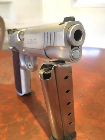 Hola:
Se pone en venta este arma, pistola SPS FALCON con acabados en cromo duro planta, de 5 pulgadas 121