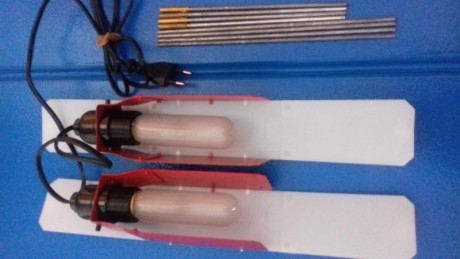 Vendo por no utilizar, el kit de chrony para registrar velocidades sin luz natural (en interiores). Consta 01