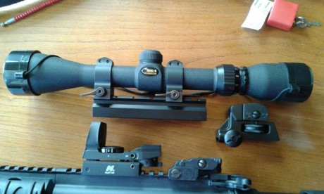 Hola, pongo a la venta mi carabina MP 15/22 en un lote conjunto con sus extras.   No vendo por separado, 01