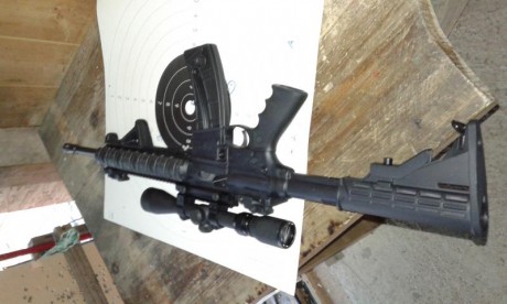 Hola, pongo a la venta mi carabina MP 15/22 en un lote conjunto con sus extras.   No vendo por separado, 12