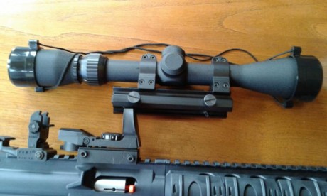 Hola, pongo a la venta mi carabina MP 15/22 en un lote conjunto con sus extras.   No vendo por separado, 11