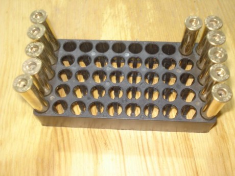 Buenas tardes,

Vendo 57 vainas del calibre .30-30 de varias marcas, sobre todo Remington, un solo disparo, 02