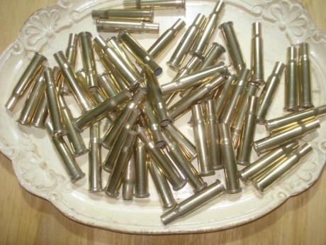 Buenas tardes,

Vendo 57 vainas del calibre .30-30 de varias marcas, sobre todo Remington, un solo disparo, 00
