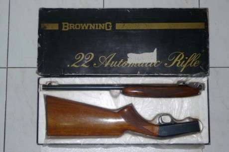 VENDO CARABINA 22LR BROWNING TAKEDOWN en 300 Euros
Es la que se desmonta con 1/4 de giro de cañon.
Perfecto 02