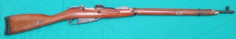 Hola, pues vendo mi Mosin Nagant 91/30 fabricado en Tula en 1929, caja hexagonal, base para mira PE; está 00