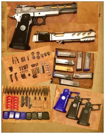  Vendo ASTRA SPS con :
- Corredera y cañón 9 Parabellum para precisión (6”).
- Corredera y cañón 40 S&W 01