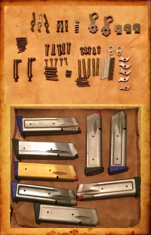  Vendo ASTRA SPS con :
- Corredera y cañón 9 Parabellum para precisión (6”).
- Corredera y cañón 40 S&W 10