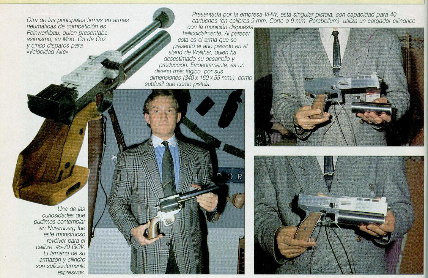 Solo se que es del calibre 9x19 parabellum.¿Pudiera tratarse de un "foto-montaje?
Saludos 80
