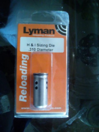 Buenos días, vendo recalibrador Lyman .310 sin estrenar, tal como se puede apreciar en la foto. Me llego 00