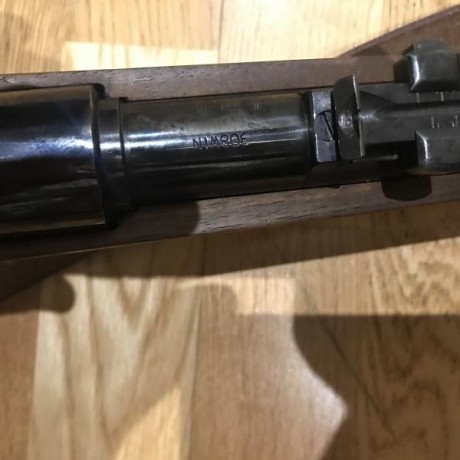 Mauser de lo que se fabriacaron cuando el centenario.

Calibre 308 , estado excepcional, disparador muy 01