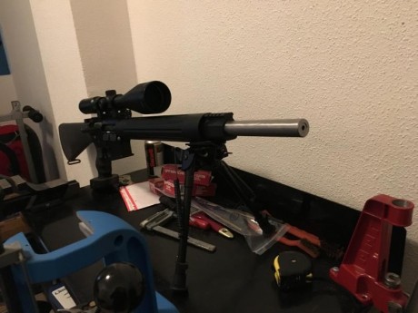 Plataforma Ar 15
Absolutamente nuevo, compre unas 8 o 10 cajas de balas con él y todavía me quedan 6, 11