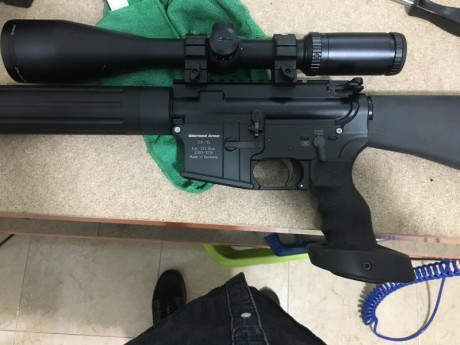 Plataforma Ar 15
Absolutamente nuevo, compre unas 8 o 10 cajas de balas con él y todavía me quedan 6, 01