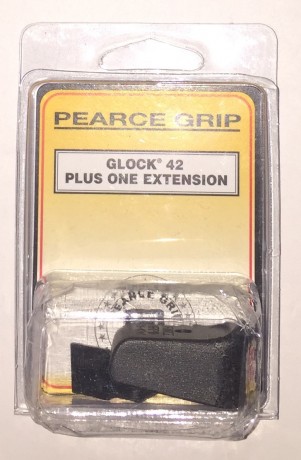 Se vende extensión para el cargador de pistolas GLOCK 42 del fabricante americano PEARCE GRIP.
Están diseñados 02