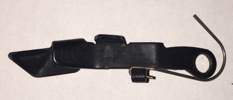 Se vende esta magnífica palanca sobredimensionada para pistolas GLOCK 17/19/22/23/..., sólo de exposición, 01