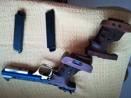 VENDO PISTOLA FEINWERKBAU A W-93, EN PERFECTO ESTADO, POCOS TIROS,SIN ROZADURAS Y BIEN CUIDADA, TIENE 02