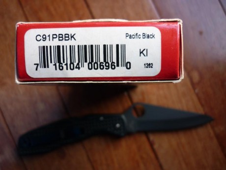 Vendo esta estupenda Spyderco como nueva, en su caja original y con su embalaje, (no ha cortado nada, 00