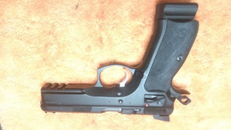 Por falta de tiempo para practicar, pongo a la venta esta fabulosa CZ SP-01 Shadow, prácticamente nueva 11
