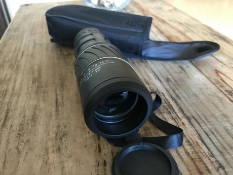 Vendo monocular de 16x52 , en perfecto estado , como nuevo, por no usar . Precio puesto en casa en penjnsula 00