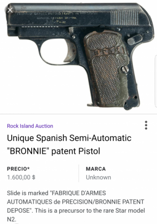 Hola compañeros:
   He visto la pieza indicada arriba en una armeria de pueblo, grabada grabada desactivada.
 20