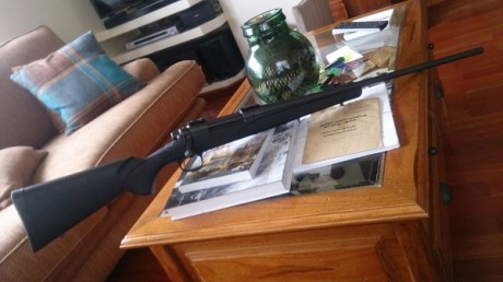 Rifle Remington 700 ADL, calibre .270, con monturas, anillas, visor Nikon Prostaff 3-9x50, 2 culatas (sintetica 01