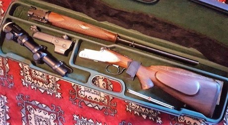 Buenas:
Un buen amogo me pide que ponga este arma a la venta:
RIZZINI EXPRESS 9,3X74R modelo 92
En muy 12