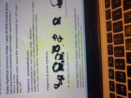 En venta
Culata Choater Sniper 200eur en tienda 310eur
para los 700 remington

Anillas altas Ultralite 160