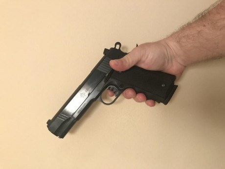 Hola buenas vendo norinco 1911 monohilera está como nueva poquísimos disparos. Mando fotos y se puede 31