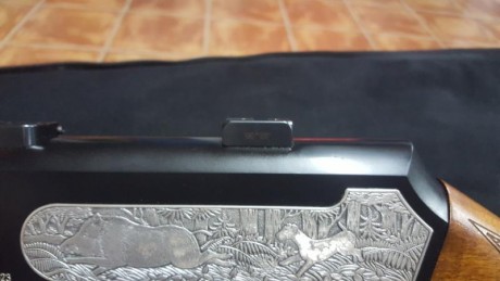 rifle semiautomático browning bar zenith, calibre 300wm, bases apel originales nuevas, cañon acanalado, 10