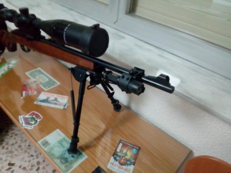 buenos días, 
Pongo a la venta mi carabina del calibre 22lr , la carabina se encuentra en perfecto estado, 00