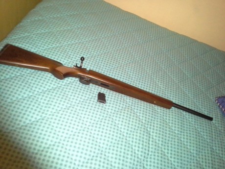 Al tema un amigo del club vende una cz 452 zkm del 22 esta en perfecto estado y muy bien cuidada hace 02