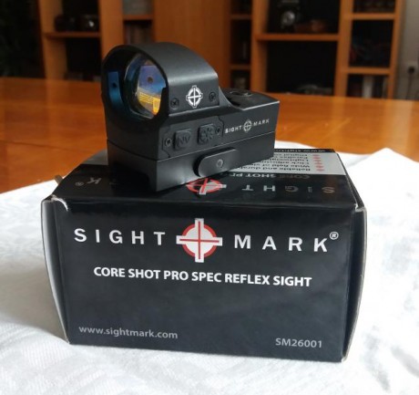 Hola a todos-

Por no hacerme a el, pongo en venta un holográfico de punto rojo de la marca Sight Mark. 10