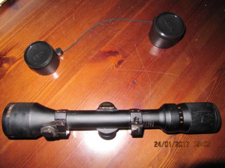 vendo visor bushnell elite 3500 3-9x40 con anillas originales Apel 
250€ mas gastos de envio si los hubiera.
interesados 01