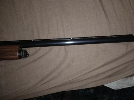 FN Browning Auto5, modelo pluma, con carcasa rugosa que no se oxida, en perfecto estado tirando hasta 00