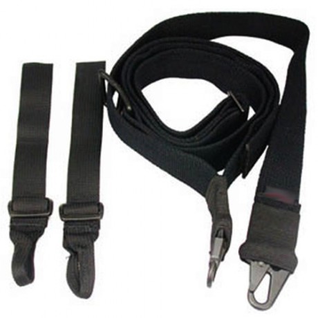 Vendo correa táctica de 3 puntos negra (de calidad)  me la regalaron y nunca la he utilizado, como nueva. 00