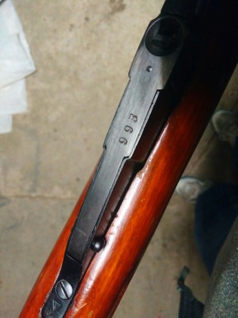 Hola compañeros vendo un rifle mosin nagant con la misma  numeracion en el rifle, cargador y cerrojo.
No 10
