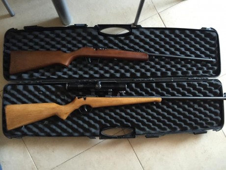 Vendo la unica carabina que la casa cometa fabrico en 22 lr, está nueva no ha pegado más de 10 tiros, 01