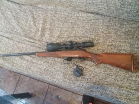 se vende 243 cañon semipesado bastante preciso lo compre para el corzo visor burris mui nitido reticula 01