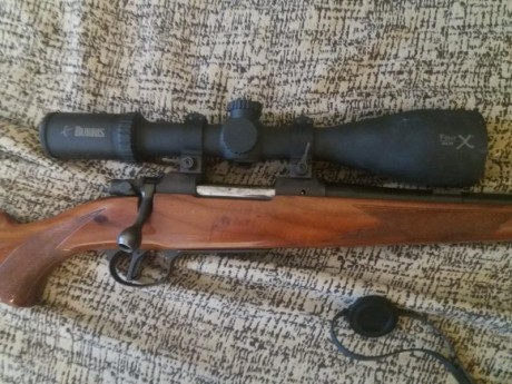 se vende 243 cañon semipesado bastante preciso lo compre para el corzo visor burris mui nitido reticula 00