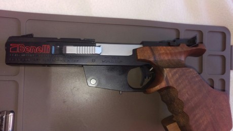  ------------------VENDIDA-------------
 
 Pistola Benelli MP90 World Cup 22 Lr. Pistola con poco uso 01