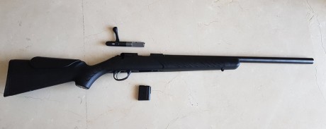 Vendida 
Se vende Sako Quad más visor tasco varmint 6.24*42. Más maleta rígida de transporte. También 01