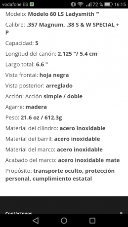 Revolver como nuevo, facil de portar, regalo funda interior, solo se puede guiar con A y B. Se encuentra 00