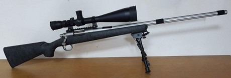 Un amigo vende rifle Remington 700 vssf, sin visor , en buen estado.
Se quedo tercero este año en Parga 01