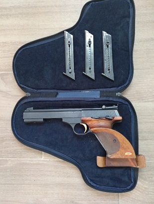 Hola a todos,

Vendo mi FN Browning 22, en perfecto estado y perfecta para subir de categoría. Se encuentra 00