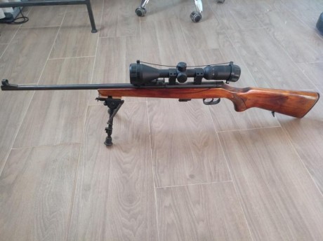 Hola a todos, 

Pues eso, vendo una carabina Toz-17, vieja y dura, en buen estado, era un proyecto para 01