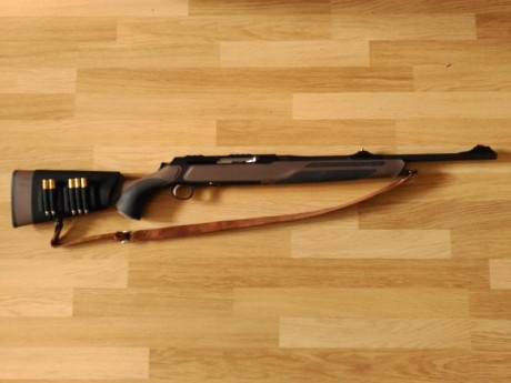 Vendo Sauer 303 XT en calibre 8x57JS. Una delicia , no pega nada y gran precisión.
Cañón de 51 cm. Tengo 02