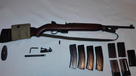 Quiero adquirir una carabina US 30 M1 en buen estado y a precio razonable. Original o copia me da igual, 32